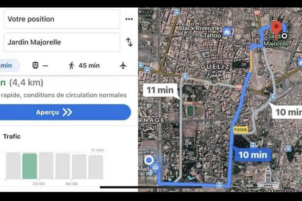 公寓 Luxueux Appartement Marrakech Au Coeur De L Hivernage 马拉喀什